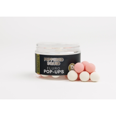 Dynamite Baits Prepered Squid Fluoro Pop-up 15mm